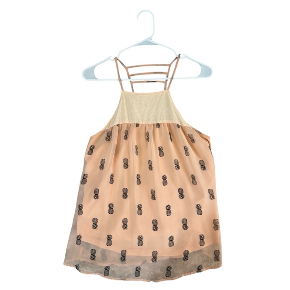O’Neill Sheer Pineapple Print Top